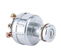 ACOGEDO Interrupteur d'allumage avec 6 Fils Terminaux et 2 Clés Compatibles avec la Pelle Kobelco SK200-3 SK200-5 SK120-5