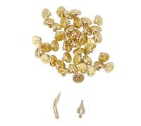 ACOGEDO Jeu de 43 Pointes de Combustion du Bois avec Chiffres et Symboles de l'alphabet pour le Bricolage, le Gaufrage et la Sculpture sur Bois et Cuir