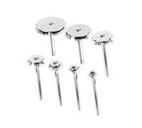 ACOGEDO Jeu d'économiseurs de Douilles en PVC, 7 Pièces, en Acier Inoxydable pour Perceuse de 2 Pouces, Convient aux Raccords de Plomberie de 2 Pouces, 3/4, 1 Pouce, /, 3 et 4