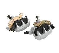 ACOGEDO Jeu d'étriers de Frein Avant 2 Pièces Gauche et Droite - Remplacement en Alliage Métallique Haute Résistance Compatible avec KLF300 Bayou 300 et Bayou 400 - Pièce OEM 43041-1518