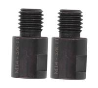 ACOGEDO Kit d'adaptateur de Meuleuse d'angle 2 Pièces, Convertisseur de Fixation, Connecteur de Filetage 'interface, Polisseuse, Foret, Outil de Connexion Mâle à 5/8 Pouces-11 Femelle en Acier