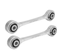 ACOGEDO Kit de 2 Maillons de Barre Stabilisatrice Gauche et Droite pour 2007-2015 - Maillon de Stabilisateur en Aluminium Haute Résistance Compatible avec OE 7L0411317 Argent