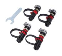 ACOGEDO Kit de Dépressurisation de Pneu, 4 Pièces en Alliage D'Aluminium,