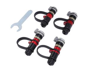 ACOGEDO Kit de Dépressurisation de Pneu, 4 Pièces en Alliage D'Aluminium,