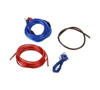 ACOGEDO Kit de Fils de Voiture 12awg, Ensemble de Câbles d'amplificateur de Puissance avec Câbles Conducteurs OFC pour l'installation de Haut-parleurs, Caisson de Basses