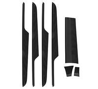 ACOGEDO Kit de Garniture Intérieure en Fibre de Carbone 7 Pièces pour RHD - Remplacement du Tableau de Bord et de la Porte Intérieure avec Adhésif - Finition Carbone Sec