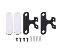 ACOGEDO Kit de Montage Universel pour Caméra de Recul Support Arrière Réglable avec Adhésif Haute viscosité et Trous de Vis de 13 Mm pour la Plupart des Caméras de Voiture, Caméras (Support Monobloc)