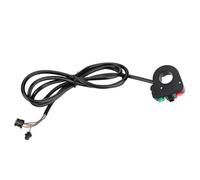 ACOGEDO Klaxon Lumineux 3 Pouces pour Vélo de Montagne, Scooter électrique DK-15 jusqu'à Votre Taille, Commutateur de Vélo, Commutateur de, de de Montagne, de Scooter, Klaxon Lumineux