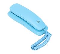 ACOGEDO KXT628 Téléphone d'hôtel Mural de Bureau avec Fonction Pause pour Sonnerie d'hôtel Téléphone 'hôtel de Taille MiniTéléphone FilaireTéléphone FixeLigne de Bureau TéléphoneSlim Line (Blue)