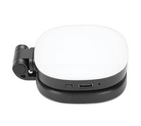 ACOGEDO Lampe à Selfie Magnétique Portable LED Rechargeable pour Enregistrement de Photographie, Maquillage, Vlogging, Podcasting, beauté, Diffusion en Direct, éclairage Professionnel (Black)