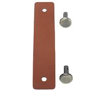 ACOGEDO Le Tiroir en Cuir d'unité Centrale Tire la Poignée Minimaliste Moderne d'armoire 'anticollision Européenne pour la Décoration à la Maison (BROWN)