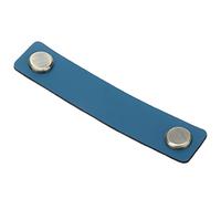 ACOGEDO Le Tiroir en Cuir d'unité Centrale Tire la Poignée Minimaliste Moderne d'armoire 'anticollision Européenne pour la Décoration à la Maison (BLUE)