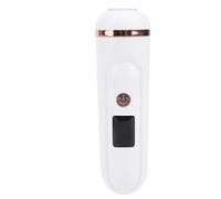 ACOGEDO Lime électrique pour les Pieds, élimine les Callosités, 2 Vitesses, 5 500 Tr/min, Kit de Pédicure sans Fil, Rechargeable, à Faible Bruit, avec Têtes de Meulage en Verre, B (WHITE)