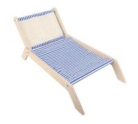 ACOGEDO Lit Hamac pour Chat Respirant surélevé avec Planche à Gratter Structure Robuste Chaise Longue en Bois pour Chat en Bois de Pin Un Lit Hamac pour Chathamac en pour Chatchaise pour en surélevé