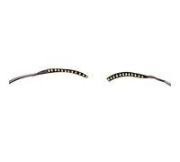 ACOGEDO Lumière de Faux Cils LEDFalse Eyelashes LightLED Lumineux Faux Cils LampeL Kit de Lumière de LED, Lumineux pour les Boîtes de Nuit Par S Halloween (YELLOW)