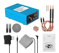 ACOGEDO Machine à Souder par Points 5000 W, Outil de Soudage par Points Portable avec Affichage Numérique, Réglage de la Puissance à 10 Niveaux pour le Soudage de Feuilles de Batt (Prise UE)