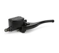 ACOGEDO Maître-cylindre de Levier Hydraulique Universel côté Gauche pour Moto avec Réservoir de 14 Ml et Prise d'interrupteur - Alliage d'aluminium forgé CNC - Convient aux Guidons de 7/8 Pouces