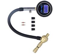 ACOGEDO Manomètre Numérique pour Pneus avec écran LCD rétroéclairé - Testeur de Pression de Gonflage de Pneu Automatique avec Valve de Dégonflage à une Touche pour Voitures, SUV, Camions et Motos