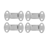 ACOGEDO Marine Pad Eye PlateTie Down Deck LoopsTie Down Pad EyeTie Deck PlateMarine 4Pcs Marine Eye Plate 25mm 304 Acier Inoxydable Arrimage Pont Boucles Plaque 5.8mm Trous pour