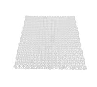 ACOGEDO Mat de Siège de Refroidissement Respirant avec Conception de Grille Creuse - Tampon de Siège HDPE Réutilisable et pour le Confort d'été - Coussin de d'auto Personnalisable