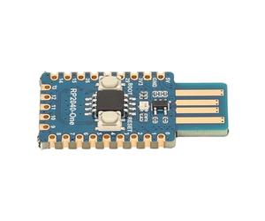 ACOGEDO Microcontrôleur RP2040, Un Port USB A Mâle, Double Carte d'extension Flash PCB Pico de 2 Mo pour