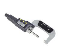 ACOGEDO Micromètre électronique Numérique, Jauge à Pied, 25-50mm, avec écran LCD Clair et Dispositif de Verrouillage (25-50MM)