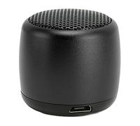 ACOGEDO Mini Haut-Parleur Caisson de Basses Lourd USB Rechargeable en Métal Haut-Parleur sans Fil Portable pour Téléphone Tablette PC Tablette Smartphone Noir jusqu'à 5 Pieds [Long de à Cette