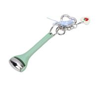 ACOGEDO Mini Rouleau pour les Yeux, Porte-clés, Outil de Massage du Visage, Rouleau de Glace Portable en Acier Inoxydable pour Soulager les Poches avec Tête en Métal Refroidissant