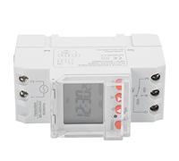 ACOGEDO Minuterie Numérique Programmable 24 Heures, Rétro-éclairage LCD, Rail Din TM928BK 30A avec Affichage Clair