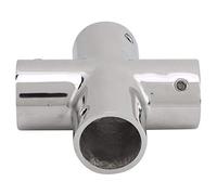 ACOGEDO MJS015 Raccords de Tuyauterie Séparateurs à 4 Voies en Acier Inoxydable pour Soudage Bout à Bout, Accessoire pour Bateau, Puce de 25 Mm ou Raccord de Tuyau Marin BRaccord de Tuyau (22MM)