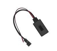 ACOGEDO Module AUX 5.0 pour Voiture 3 Broches ABS Noir Résistant à l'usure pour E39 E46 E38 E53 Coupé Remplacement pour E39 Audio 320i Montage pour 525i 320cic E46 Remplacement Voiture