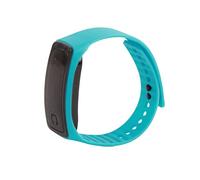 ACOGEDO Montre-Bracelet Numérique LED avec Mode d'économie d'énergie X Bracelet en Silicone X Affichage du Calendrier en Temps Réel Format 12 Heures Vêtements de Sport et Décontractés (Bleu Clair)