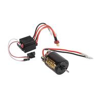 ACOGEDO Moteur à Balais RC avec Balais de Carbone Externes ESC Câble soudé Résistant à l'eau Prise en T 540 Moteur brossé pour Axial SCX10 90046 pour Gen 8 1/10 RC Car 21T l'Axial Tel 90046 (45T)