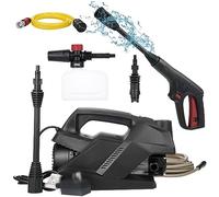 ACOGEDO Nettoyeur Haute Pression électrique, Puissant Moteur à Induction sans Balais, Pistolet à Eau Haute Pression avec Manomètre Visuel et Interrupteur de Protection Contre Les (Prise UE)