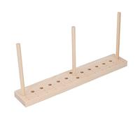 ACOGEDO Outil Léger en Bois en Bois en avec épingles Réglables pour l'artisanat du Ruban de Bricolage et les Décorations de Fête de Noël - Bon Outil de Fabrication d'arc pour l'emballage Créatif