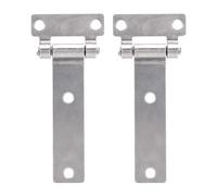 ACOGEDO Paire de Charnières en T de qualité Marine en Acier Inoxydable 316, Charnière de Bateau Robuste pour Trappes Intérieures de Yacht 135x58mm, Ces T en de qualité Marine Exceptionnelles