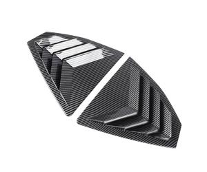 ACOGEDO Paire de Revêtement d'habillage de Volet de Fenêtre Arrière en Fibre de Carbone Résistant aux Chocs pour STI VB 2022 et Versions ultérieures. Veuillez Confirmer Que C'est pr.
