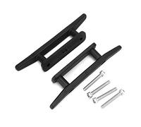 ACOGEDO Paire de Taquets de Pont d'amarrage Marin avec Vis pour Accessoires de canoë de Bateau de Kayak Autre Métal, Ce Taquet de Quai RusTaquet de Pont d'amarrageKit de Taquet 'ancrageSupport de