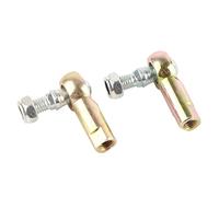 ACOGEDO Paire d'embouts de Biellette de Direction de 10 Mm - Remplacement de la Tringlerie de Direction en Alliage d'acier de qualité Supérieure pour Quad 110 125 ATV Go Kart