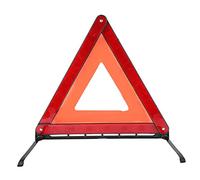 ACOGEDO Panneau d'avertissement de Panneau d'avertissement de Défaut 'urgence de Réfléchissant de Voiture Pliable 'arrêt de Voiture Lumineux Lourde de la Plaque de Support de Base Le Métal