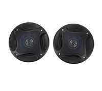 ACOGEDO Paquet de 2 Haut-parleurs Coaxiaux de Voiture à 2 Voies de 4 Pouces avec Grille de Protection - Klaxons Automobiles pour Voitures, Camping-Cars et Camions - Système Sonore Complet