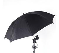 ACOGEDO Parapluie Réflecteur Noir argenté de 33 Pouces, Parapluie à Lumière Flash Stroboscopique pour Studio Photo avec Conception à Double Couche, pour Portraits, Photos de Group
