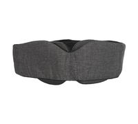 ACOGEDO Patch pour les Yeux de Sommeil profilé 3D avec Sangle, Coussinet pour les Yeux en Coton à Mémoire de Forme Bloquant la Lumière pour la Méditation et la Relaxation