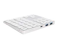 ACOGEDO Pavé Numérique BT Pavé Numérique 34 Touches Clavier HUB TypeC Convient pour l'argent et Est Très Agréable au Toucher Clavier 34 TouchesNumber PadBT KeyboardNumeric KeypadUSB 3 0