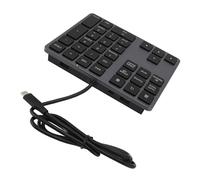 ACOGEDO Pavé Numérique Filaire USB C 3 HUB 5 Gbps 34 Touches Clavier Externe Mince Filaire pavé Numérique pour Ordinateur Portable Clavier de PC de Bureau Ajoute des Touches Creuser
