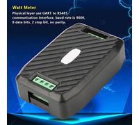 ACOGEDO PEACEFAIR PZEM-017 Compteur de Consommation d'énergie CC avec Kits et Shunt pour une Précise de l'énergie (PZEM-017+50A+USB)