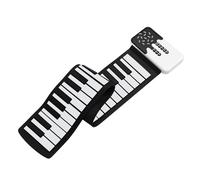 ACOGEDO Piano à Main à 49 Touches avec Haut-Parleur, Clavier Pliable, Piano électronique Flexible pour Le Divertissement Quotidien et Les Voyages pour Régler Les Fonctions Préférées du Standard Roll