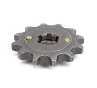 ACOGEDO Pignon Avant de Chaîne 530 avec Arbre de 0,8 Pouces - Remplacement en Alliage de Fer de Haute dureté pour Moto Pit Bike ATV Go Kart Quad