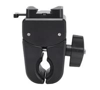ACOGEDO Pince de Batterie à Montage en V, Support de Verrouillage en Forme de Crabe, Conception à Dégagement Rapide, Ouverture de 17 à 50mm avec 2 Joints pour la Photographie et la