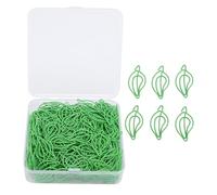 ACOGEDO Pinces en Forme de Feuille 200 Pièces Marque-pages et Clips de